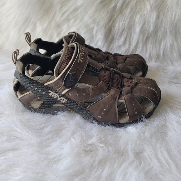 Teva Dozer II Dark Brown Women's Adventure Sandals SIZE 8.5 - Picture 5 of 8